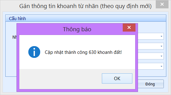 gCadas – phần mềm hỗ trợ việc trích lục thửa đất, hoàn thiện hồ sơ phục vụ Địa chính xã VPDK Cấp Huyện và Thống kê - kiểm kê đất đai