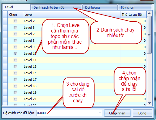 gCadas – phần mềm hỗ trợ việc trích lục thửa đất, hoàn thiện hồ sơ phục vụ Địa chính xã VPDK Cấp Huyện và Thống kê - kiểm kê đất đai