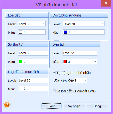 gCadas – phần mềm hỗ trợ việc trích lục thửa đất, hoàn thiện hồ sơ phục vụ Địa chính xã VPDK Cấp Huyện và Thống kê - kiểm kê đất đai