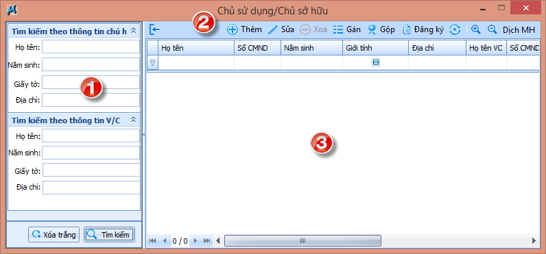 gCadas – phần mềm hỗ trợ thành lập BĐĐC, đăng ký cấp GCNQSDĐ, xây dựng CSDL địa chính và Thống kê - kiểm kê đất đai.