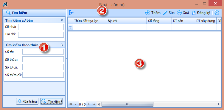 gCadas – phần mềm hỗ trợ thành lập BĐĐC, đăng ký cấp GCNQSDĐ, xây dựng CSDL địa chính và Thống kê - kiểm kê đất đai.