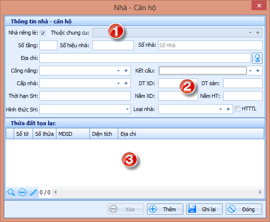 gCadas – phần mềm hỗ trợ thành lập BĐĐC, đăng ký cấp GCNQSDĐ, xây dựng CSDL địa chính và Thống kê - kiểm kê đất đai.