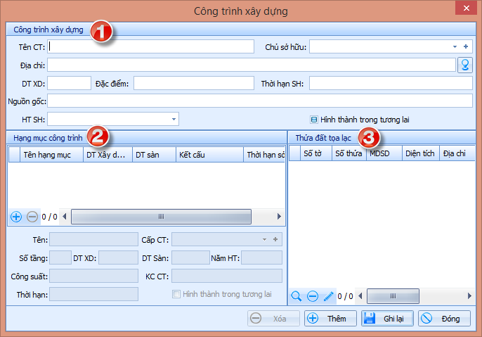 gCadas – phần mềm hỗ trợ thành lập BĐĐC, đăng ký cấp GCNQSDĐ, xây dựng CSDL địa chính và Thống kê - kiểm kê đất đai.
