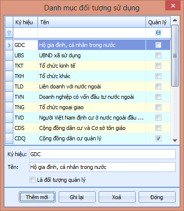 gCadas – phần mềm hỗ trợ thành lập BĐĐC, đăng ký cấp GCNQSDĐ, xây dựng CSDL địa chính và Thống kê - kiểm kê đất đai.