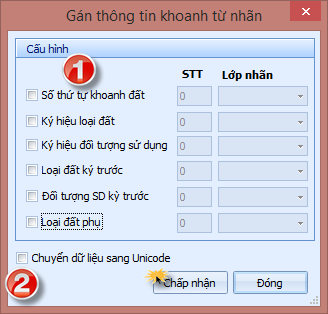gCadas – phần mềm hỗ trợ thành lập BĐĐC, đăng ký cấp GCNQSDĐ, xây dựng CSDL địa chính và Thống kê - kiểm kê đất đai.