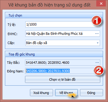 gCadas – phần mềm hỗ trợ thành lập BĐĐC, đăng ký cấp GCNQSDĐ, xây dựng CSDL địa chính và Thống kê - kiểm kê đất đai.