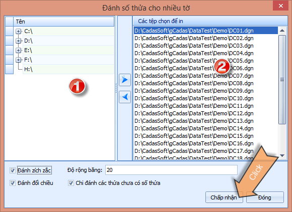 gCadas – phần mềm hỗ trợ thành lập BĐĐC, đăng ký cấp GCNQSDĐ, xây dựng CSDL địa chính và Thống kê - kiểm kê đất đai.