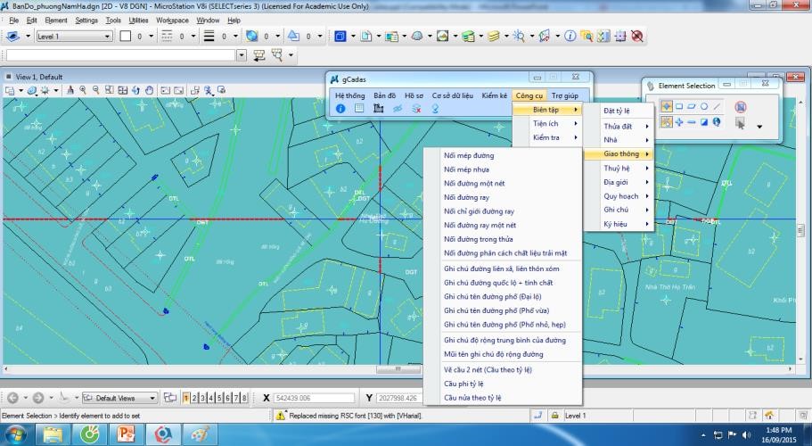 PHẦN MỀM THÀNH LẬP BẢN ĐỒ - HỒ SƠ - CẤP GCN – XÂY DỰNG CƠ SỞ DL ĐỊA CHÍNH - gCadas