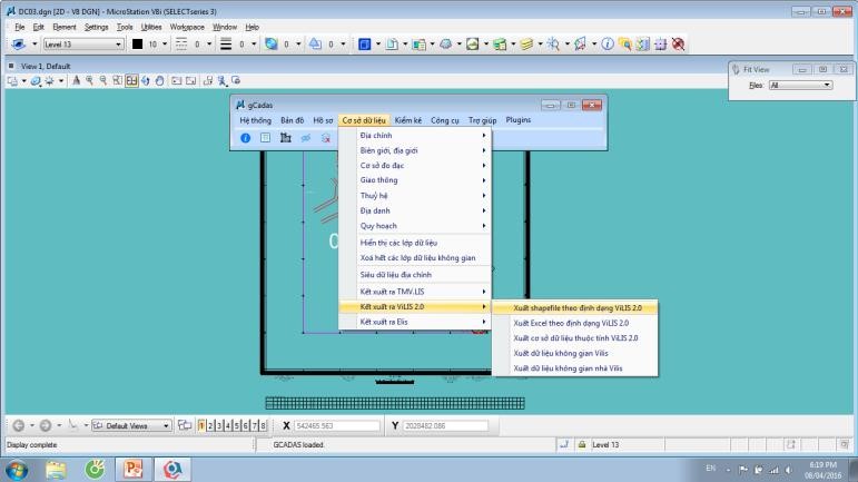 PHẦN MỀM THÀNH LẬP BẢN ĐỒ - HỒ SƠ - CẤP GCN – XÂY DỰNG CƠ SỞ DL ĐỊA CHÍNH - gCadas