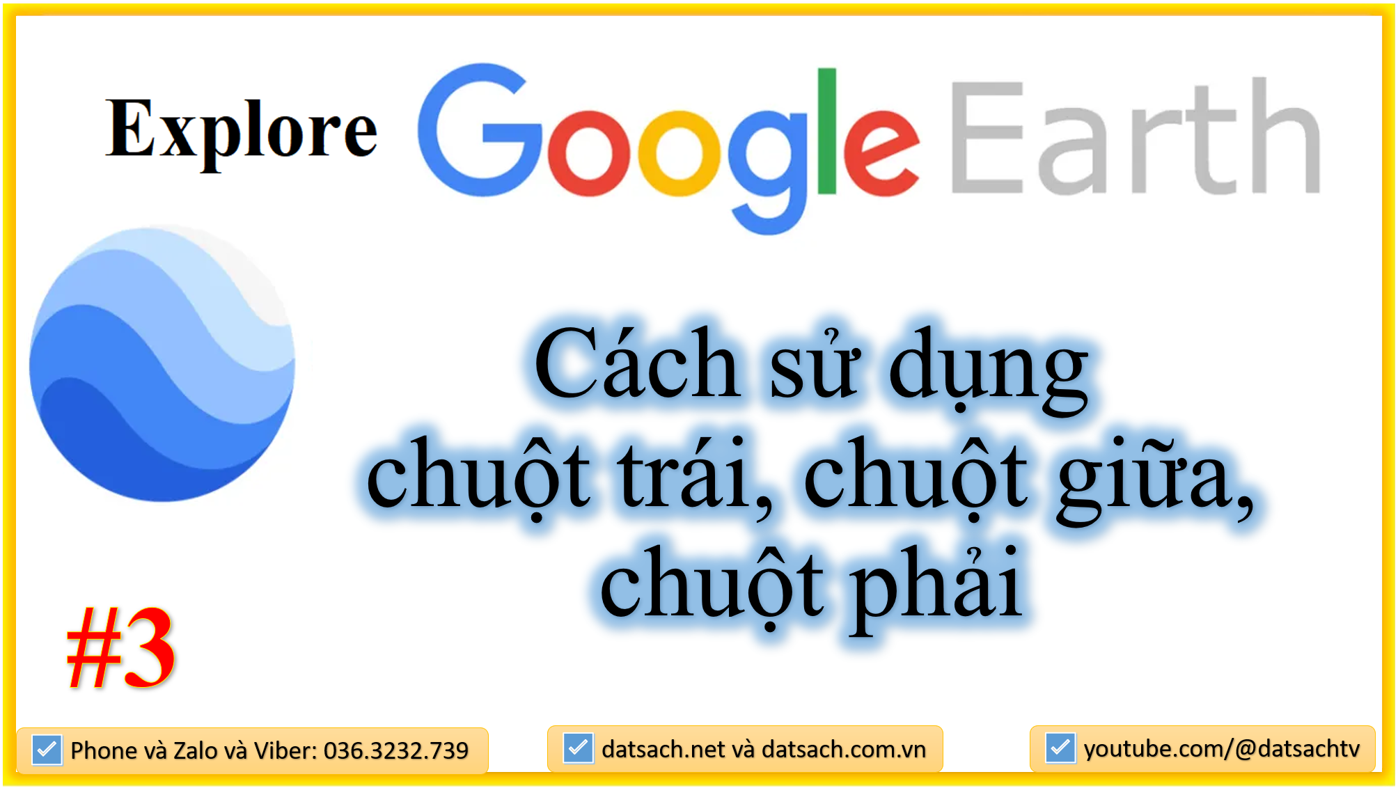 Explore Google Earth_Khoá học tra cứu quy hoạch OnLine trên PC, Laptop và Điện Thoại