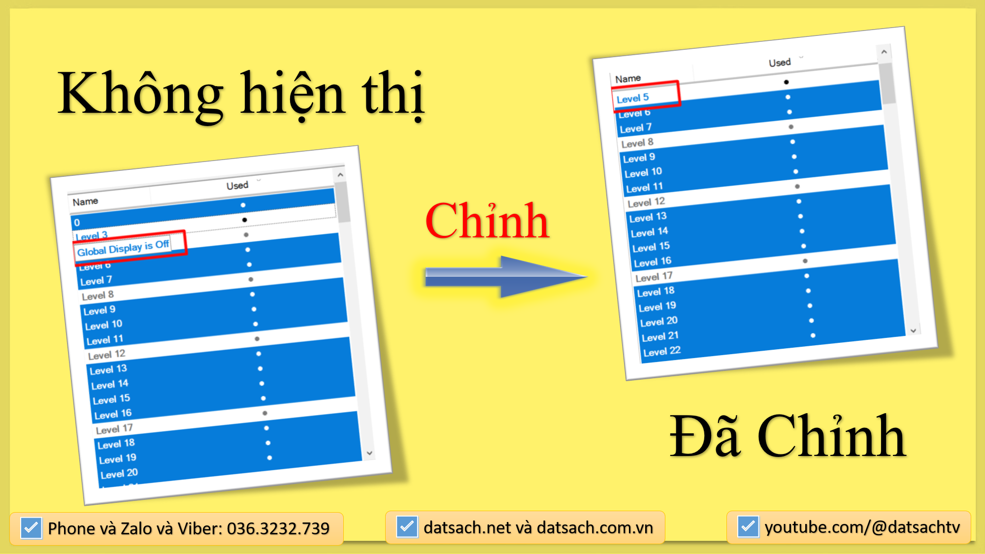 Mở Khoá Level lớp bị khoá trong phần mềm Microsation v8i.