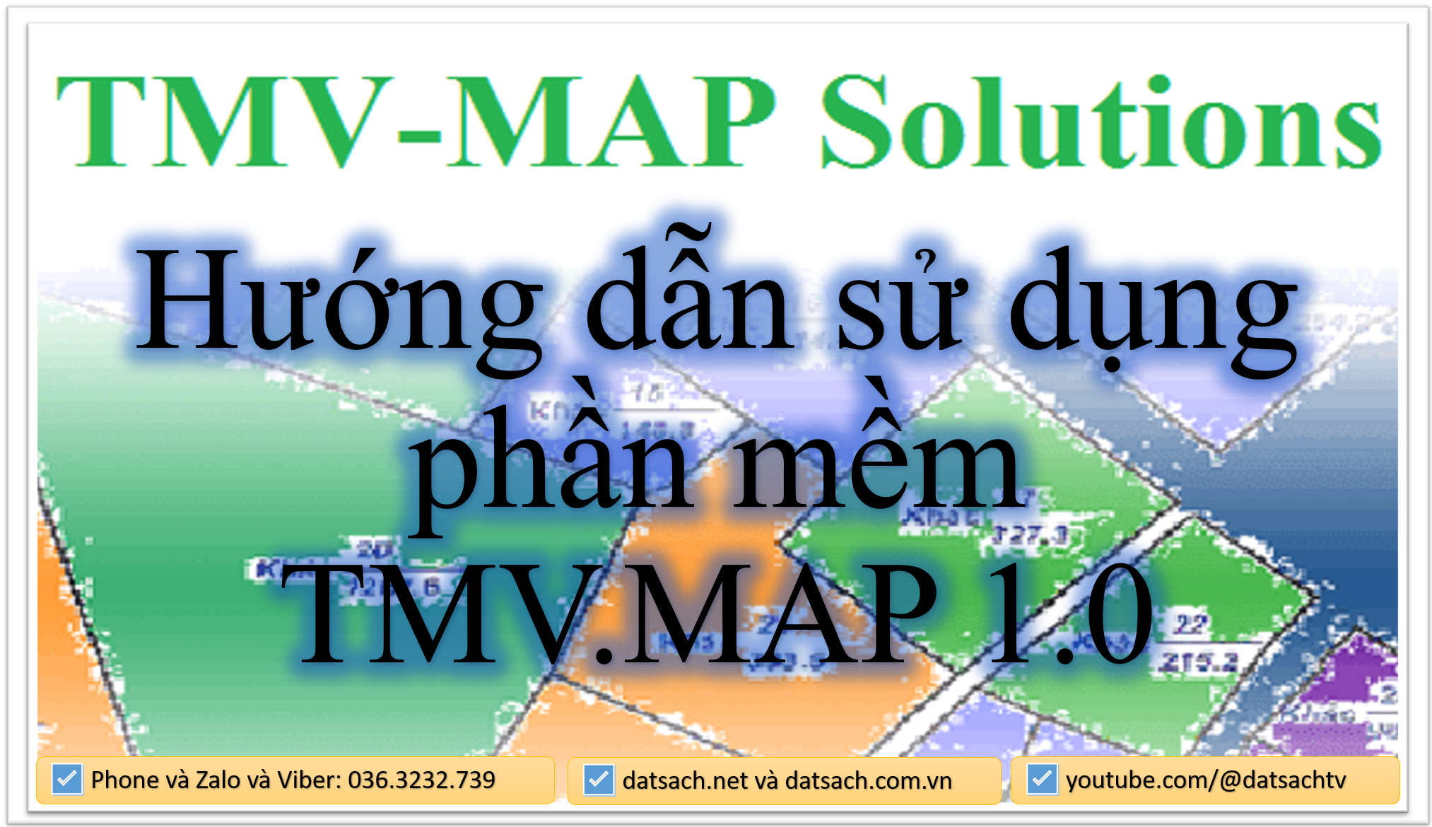 Giáo trình Hướng dẫn sử dụng phần mềm thành lập bản đồ địa chính TMV.MAP 1.0