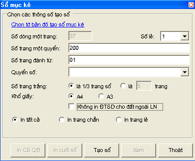 Giáo trình Hướng dẫn sử dụng phần mềm thành lập bản đồ địa chính TMV.MAP 1.0 106 Giáo trình Hướng dẫn sử dụng phần mềm thành lập bản đồ địa chính TMV.MAP 1.0