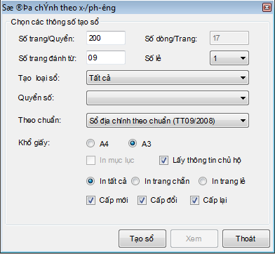 Giáo trình Hướng dẫn sử dụng phần mềm thành lập bản đồ địa chính TMV.MAP 1.0 112 Giáo trình Hướng dẫn sử dụng phần mềm thành lập bản đồ địa chính TMV.MAP 1.0