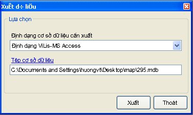 Giáo trình Hướng dẫn sử dụng phần mềm thành lập bản đồ địa chính TMV.MAP 1.0 123 Giáo trình Hướng dẫn sử dụng phần mềm thành lập bản đồ địa chính TMV.MAP 1.0