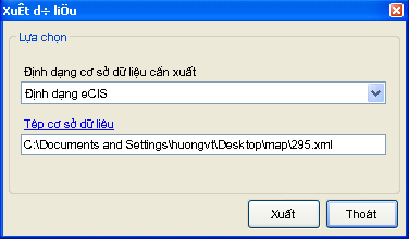 Giáo trình Hướng dẫn sử dụng phần mềm thành lập bản đồ địa chính TMV.MAP 1.0 127 Giáo trình Hướng dẫn sử dụng phần mềm thành lập bản đồ địa chính TMV.MAP 1.0