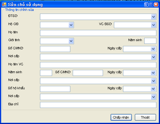 Giáo trình Hướng dẫn sử dụng phần mềm thành lập bản đồ địa chính TMV.MAP 1.0 19 Giáo trình Hướng dẫn sử dụng phần mềm thành lập bản đồ địa chính TMV.MAP 1.0