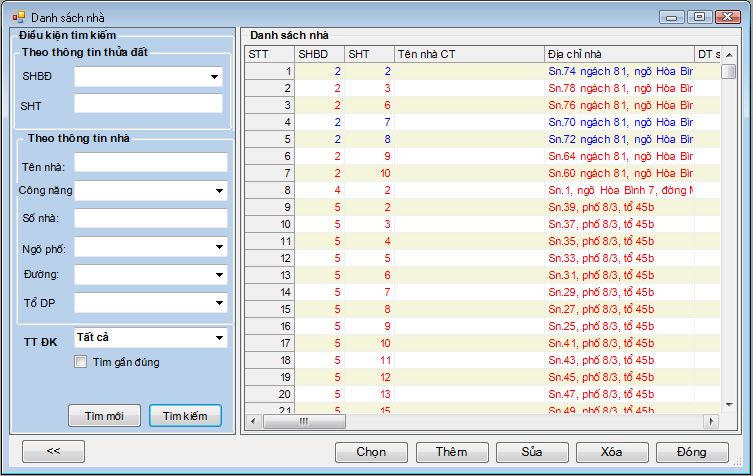 Giáo trình Hướng dẫn sử dụng phần mềm thành lập bản đồ địa chính TMV.MAP 1.0 21 Giáo trình Hướng dẫn sử dụng phần mềm thành lập bản đồ địa chính TMV.MAP 1.0