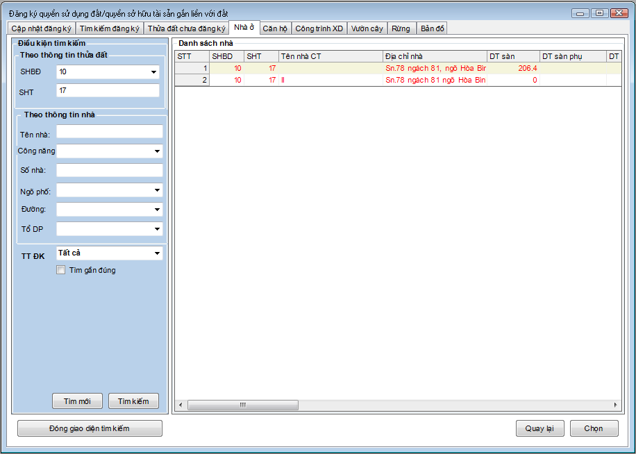Giáo trình Hướng dẫn sử dụng phần mềm thành lập bản đồ địa chính TMV.MAP 1.0 47 Giáo trình Hướng dẫn sử dụng phần mềm thành lập bản đồ địa chính TMV.MAP 1.0