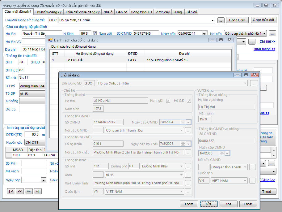 Giáo trình Hướng dẫn sử dụng phần mềm thành lập bản đồ địa chính TMV.MAP 1.0 52 Giáo trình Hướng dẫn sử dụng phần mềm thành lập bản đồ địa chính TMV.MAP 1.0