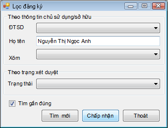 Giáo trình Hướng dẫn sử dụng phần mềm thành lập bản đồ địa chính TMV.MAP 1.0 57 Giáo trình Hướng dẫn sử dụng phần mềm thành lập bản đồ địa chính TMV.MAP 1.0