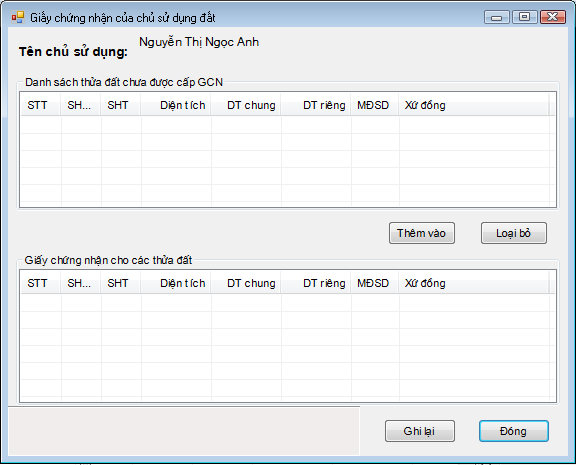 Giáo trình Hướng dẫn sử dụng phần mềm thành lập bản đồ địa chính TMV.MAP 1.0 59 Giáo trình Hướng dẫn sử dụng phần mềm thành lập bản đồ địa chính TMV.MAP 1.0