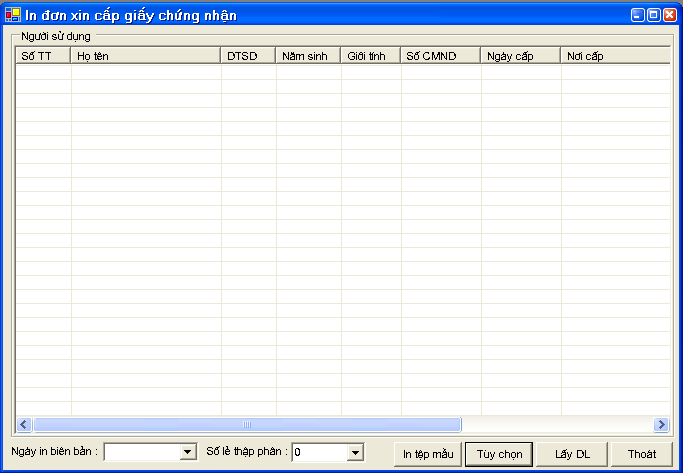 Giáo trình Hướng dẫn sử dụng phần mềm thành lập bản đồ địa chính TMV.MAP 1.0 70 Giáo trình Hướng dẫn sử dụng phần mềm thành lập bản đồ địa chính TMV.MAP 1.0
