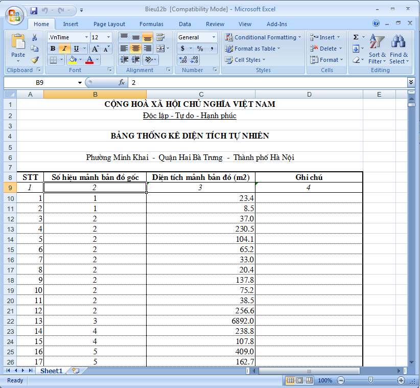 Giáo trình Hướng dẫn sử dụng phần mềm thành lập bản đồ địa chính TMV.MAP 1.0 90 Giáo trình Hướng dẫn sử dụng phần mềm thành lập bản đồ địa chính TMV.MAP 1.0