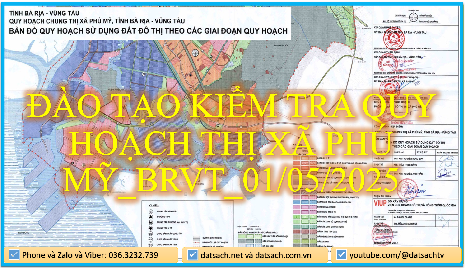 ĐÀO TẠO KIỂM TRA QUY HOẠCH THỊ XÃ PHÚ MỸ_BRVT_01/05/2025_HIỆP, BẮC và MINH