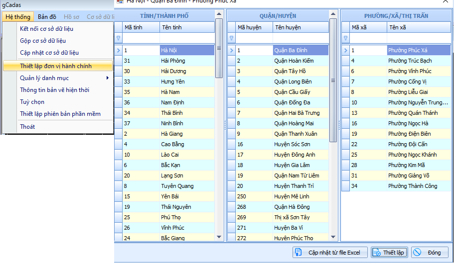 Giáo trình khóa tra cứu quy hoạch bằng phần mềm Microsation V8i 31 Giáo trình khóa tra cứu quy hoạch bằng phần mềm Microsation V8i