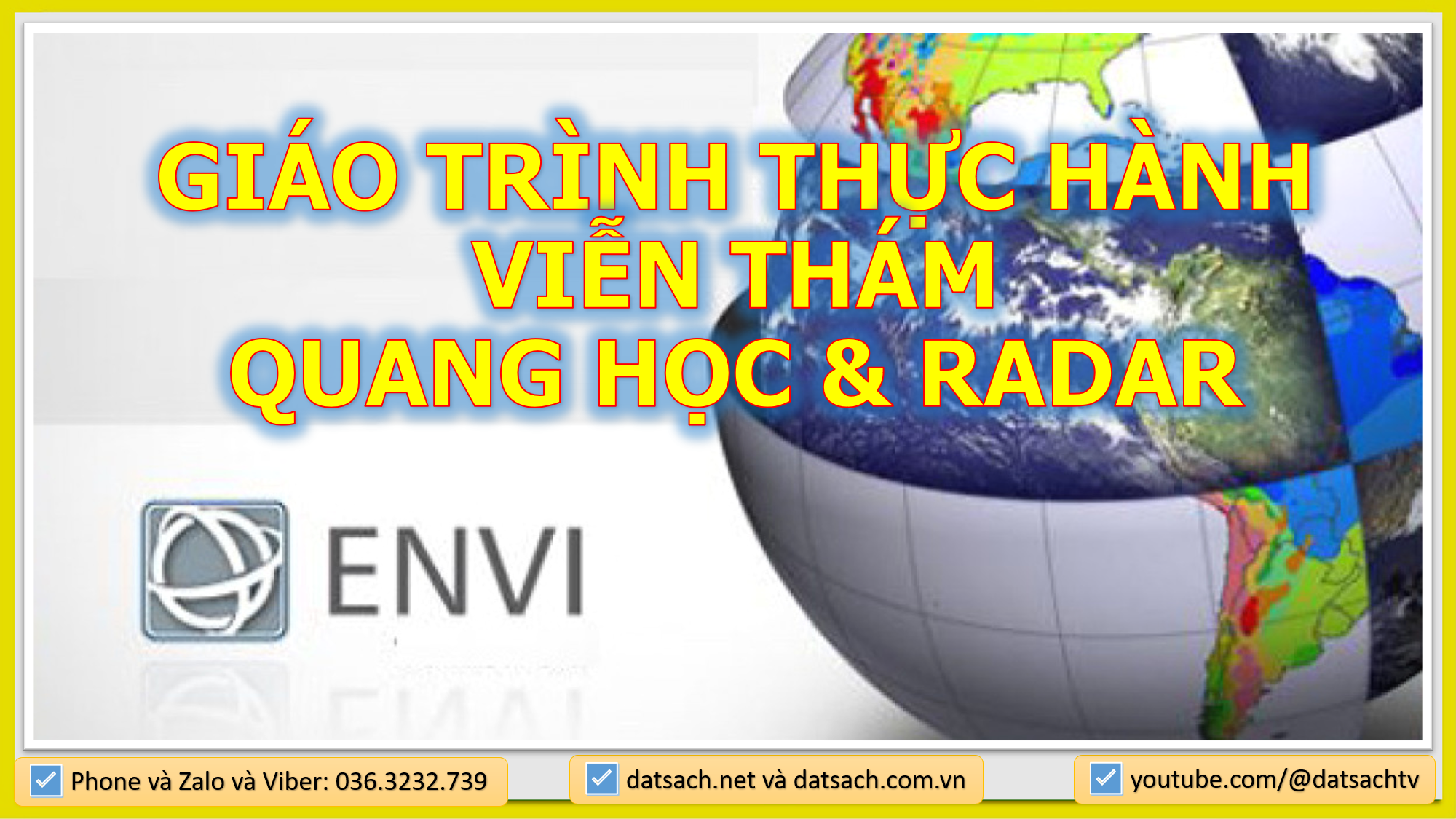 Giáo trình ENVI_VIỄN THÁM QUANG HỌC & RADAR