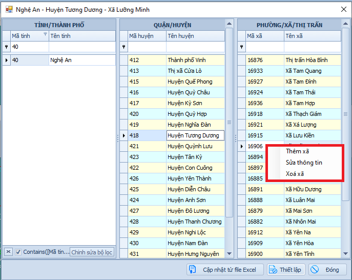 Giáo trình TÀI LIỆU TẬP HUẨN ỨNG DỤNG GCADAS THÀNH LẬP BDDC