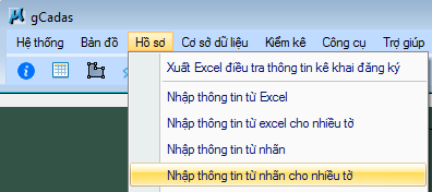 Giáo trình TÀI LIỆU TẬP HUẨN ỨNG DỤNG GCADAS THÀNH LẬP BDDC