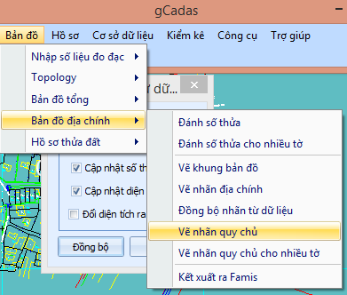 Giáo trình TÀI LIỆU TẬP HUẨN ỨNG DỤNG GCADAS THÀNH LẬP BDDC