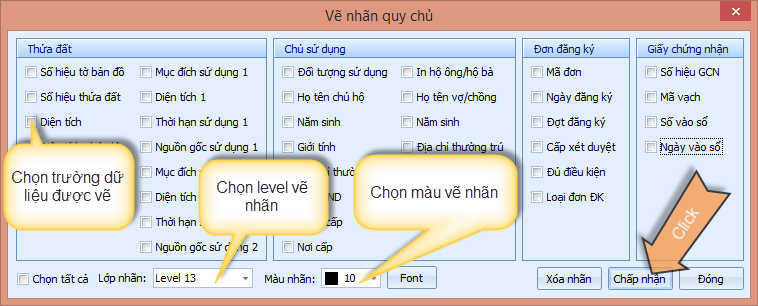 Giáo trình TÀI LIỆU TẬP HUẨN ỨNG DỤNG GCADAS THÀNH LẬP BDDC