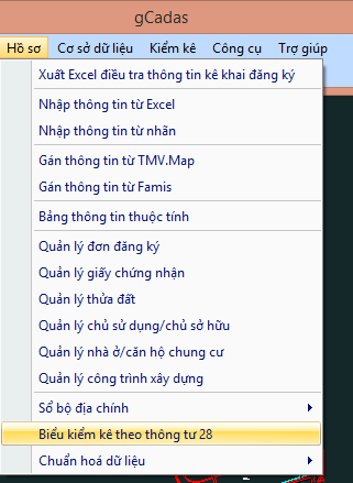 Giáo trình TÀI LIỆU TẬP HUẨN ỨNG DỤNG GCADAS THÀNH LẬP BDDC