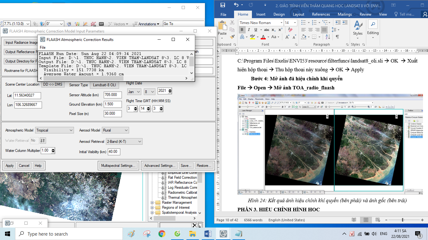 Giáo trình ENVI_VIỄN THÁM QUANG HỌC & RADAR