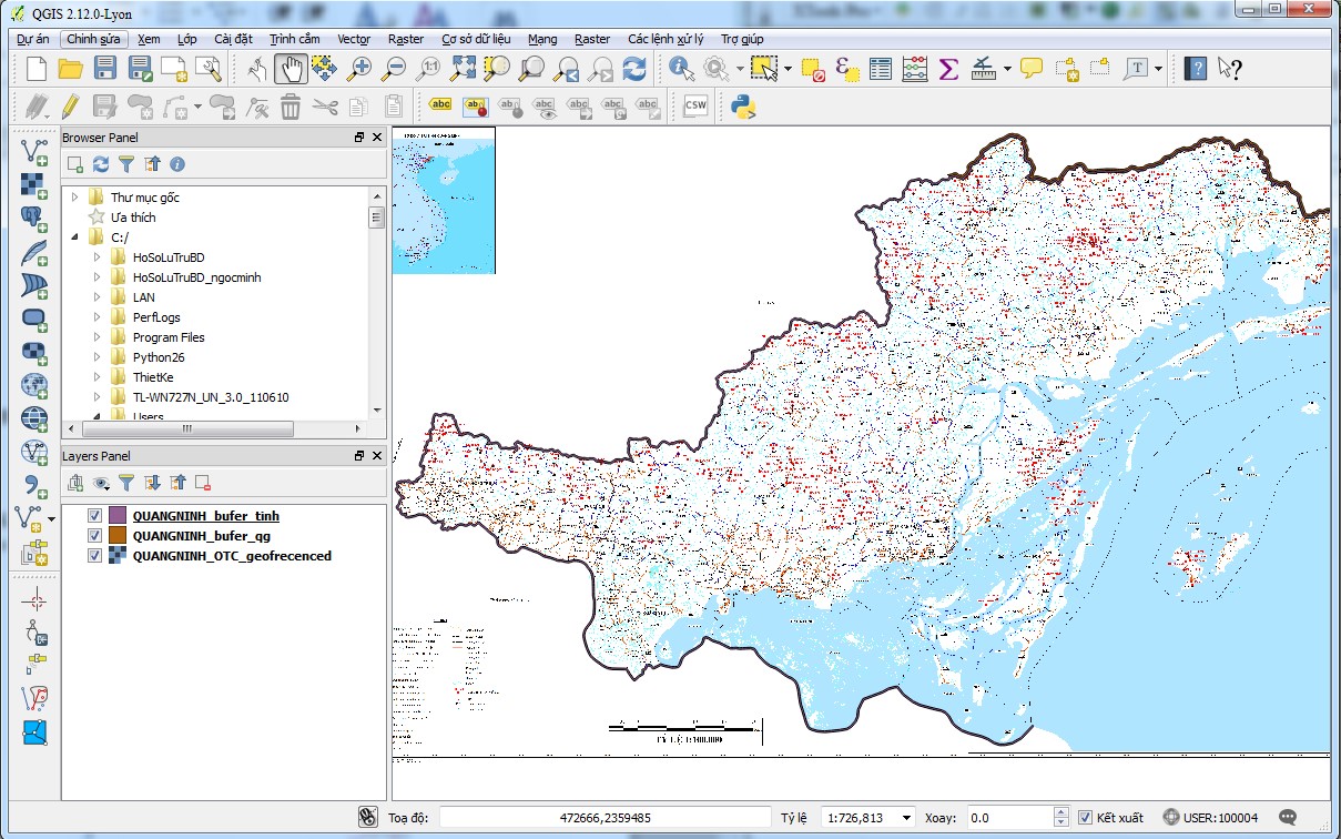 GIÁO TRÌNH PHẦN MỀM QGIS VÀ ỨNG DỤNG TRONG QUẢN LÝ CƠ SỞ DỮ LIỆU, THÀNH LẬP BẢN ĐỒ HIỆN TRẠNG TÀI NGUYÊN RỪNG