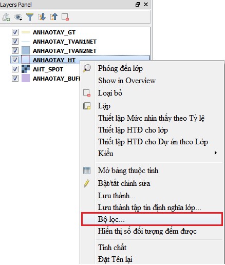 GIÁO TRÌNH PHẦN MỀM QGIS VÀ ỨNG DỤNG TRONG QUẢN LÝ CƠ SỞ DỮ LIỆU, THÀNH LẬP BẢN ĐỒ HIỆN TRẠNG TÀI NGUYÊN RỪNG