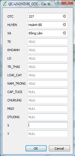 GIÁO TRÌNH PHẦN MỀM QGIS VÀ ỨNG DỤNG TRONG QUẢN LÝ CƠ SỞ DỮ LIỆU, THÀNH LẬP BẢN ĐỒ HIỆN TRẠNG TÀI NGUYÊN RỪNG