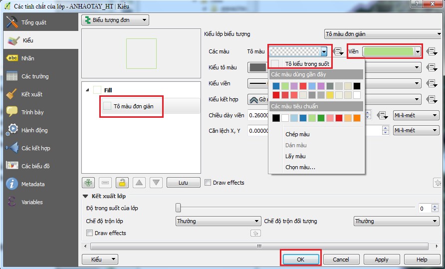 GIÁO TRÌNH PHẦN MỀM QGIS VÀ ỨNG DỤNG TRONG QUẢN LÝ CƠ SỞ DỮ LIỆU, THÀNH LẬP BẢN ĐỒ HIỆN TRẠNG TÀI NGUYÊN RỪNG