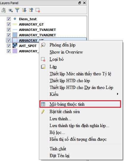 GIÁO TRÌNH PHẦN MỀM QGIS VÀ ỨNG DỤNG TRONG QUẢN LÝ CƠ SỞ DỮ LIỆU, THÀNH LẬP BẢN ĐỒ HIỆN TRẠNG TÀI NGUYÊN RỪNG