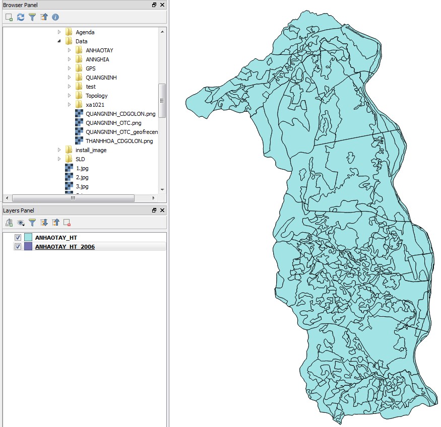 GIÁO TRÌNH PHẦN MỀM QGIS VÀ ỨNG DỤNG TRONG QUẢN LÝ CƠ SỞ DỮ LIỆU, THÀNH LẬP BẢN ĐỒ HIỆN TRẠNG TÀI NGUYÊN RỪNG