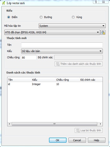 GIÁO TRÌNH PHẦN MỀM QGIS VÀ ỨNG DỤNG TRONG QUẢN LÝ CƠ SỞ DỮ LIỆU, THÀNH LẬP BẢN ĐỒ HIỆN TRẠNG TÀI NGUYÊN RỪNG