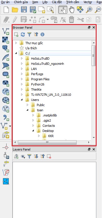 GIÁO TRÌNH PHẦN MỀM QGIS VÀ ỨNG DỤNG TRONG QUẢN LÝ CƠ SỞ DỮ LIỆU, THÀNH LẬP BẢN ĐỒ HIỆN TRẠNG TÀI NGUYÊN RỪNG