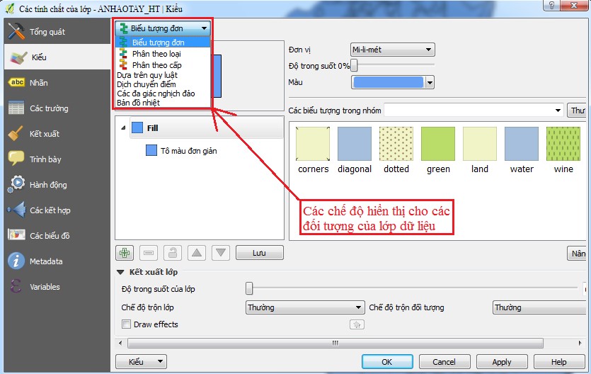 GIÁO TRÌNH PHẦN MỀM QGIS VÀ ỨNG DỤNG TRONG QUẢN LÝ CƠ SỞ DỮ LIỆU, THÀNH LẬP BẢN ĐỒ HIỆN TRẠNG TÀI NGUYÊN RỪNG