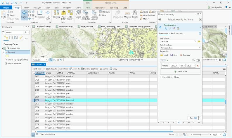 Giáo trình tài liệu tập huấn ARCGIS PRO
