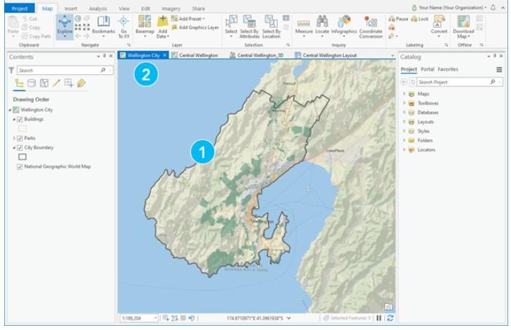 Giáo trình tài liệu tập huấn ARCGIS PRO