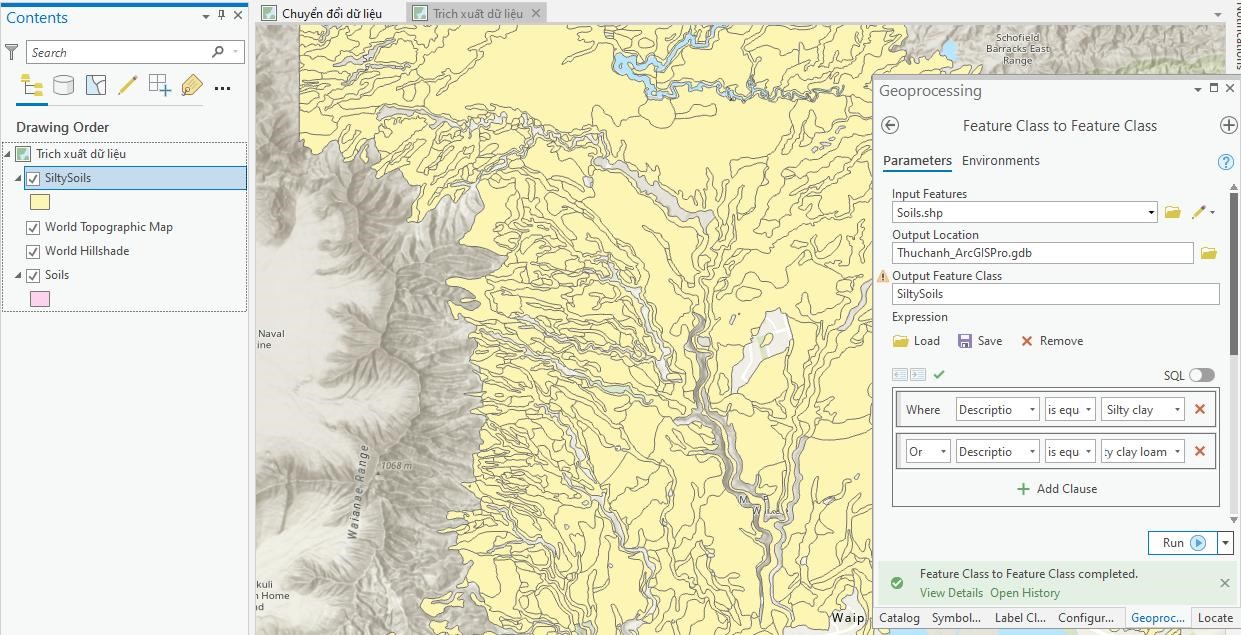 Giáo trình tài liệu tập huấn ARCGIS PRO