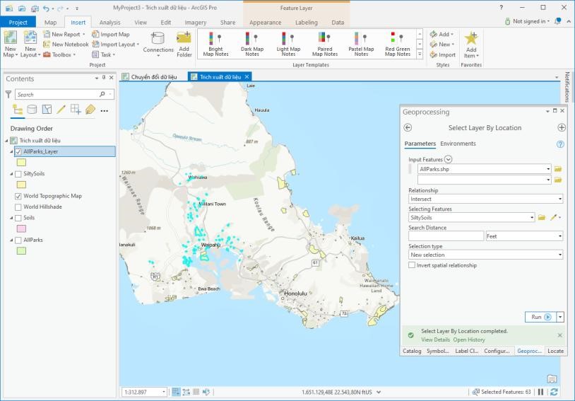 Giáo trình tài liệu tập huấn ARCGIS PRO